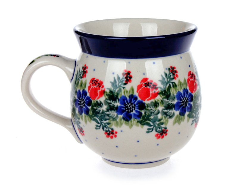 Kugelbecher mittel 0,35 l   Blumenkranz