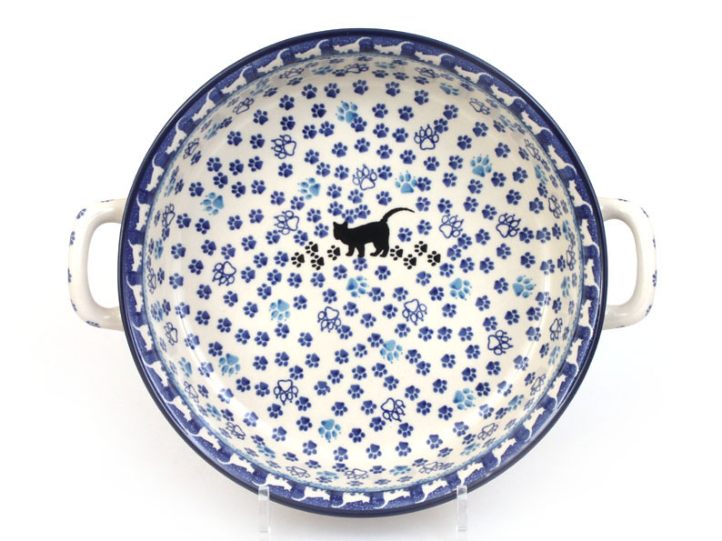 Round Baking Dish 31 cm (12")   Black Cat