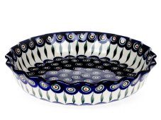 Pie Baking Dish 28 cm (11") Peacock