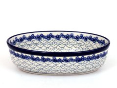 Oval Baking Dish 21 cm (8")   White Lace