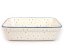 Rectangle Baking Dish 24 cm (10")   Snow Flowers