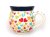 Kugelbecher mittel 0,35 l   Bunte Herzen UNIKAT