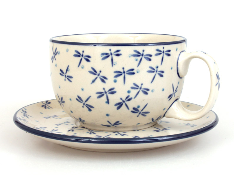 Cup with Saucer 0,35 l (13 oz)   Damselfly