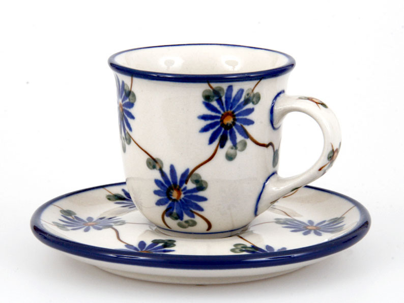 Mocca Cup with Saucer 0,06 l (2 oz)   Lattice