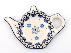 "Jug" Teabag Plate Cloudy