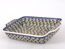 Auflaufform  mit Griffe 28 cm   Laube