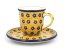 Mocca Cup with Saucer 0,06 l (2 oz)   Yellow