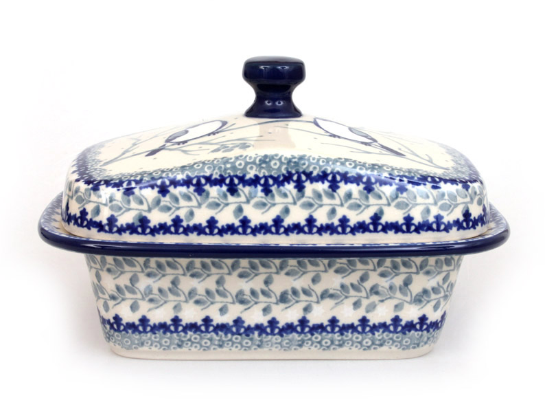 Jar with Lid    Titmouses in Winter UNIKAT