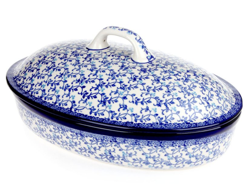 Oval Baking Dish with Lid 31 cm (12")   Veronica