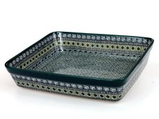 Auflaufform rechteckig 31 cm   Aztec Sonne grüne