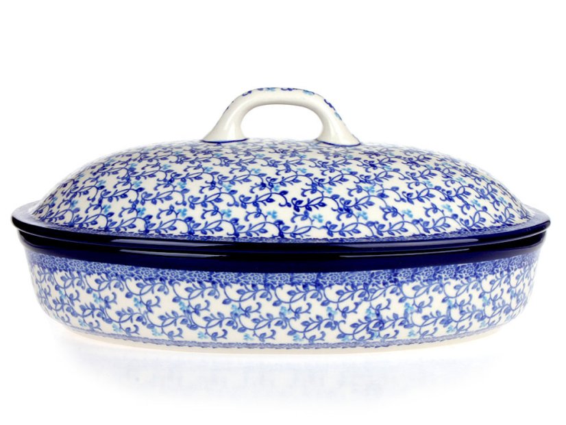 Oval Baking Dish with Lid 31 cm (12")   Veronica