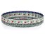 Pie Baking Dish 29 cm (11")   Summer Flowers UNIKAT