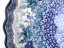 Pie Baking Dish 29 cm (11")   Blue Summer UNIKAT