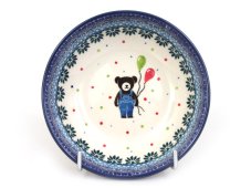 Low Bowl 13 cm (5")   Teddy Bears with Ballons