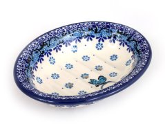 Soap Dish with Holes 14 cm (6")   Butterfly on Straw