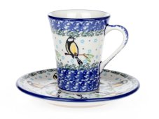 Cup with Saucer 0,13 l (4.3 oz)   Chickadees