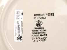 talíř dezertní 21cm   Barevná srdce  UNIKÁT