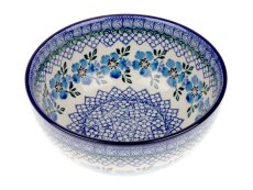 Schüssel 16 cm   Blaue Rose