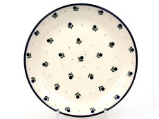 Shallow Plate 25 cm (10") Blueberry