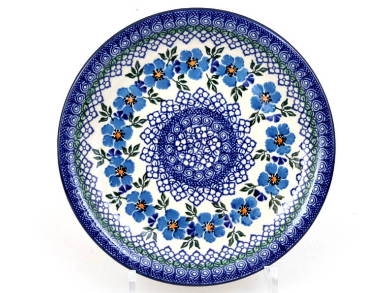 Dessert Plate 21 cm (8")   Blue Rose