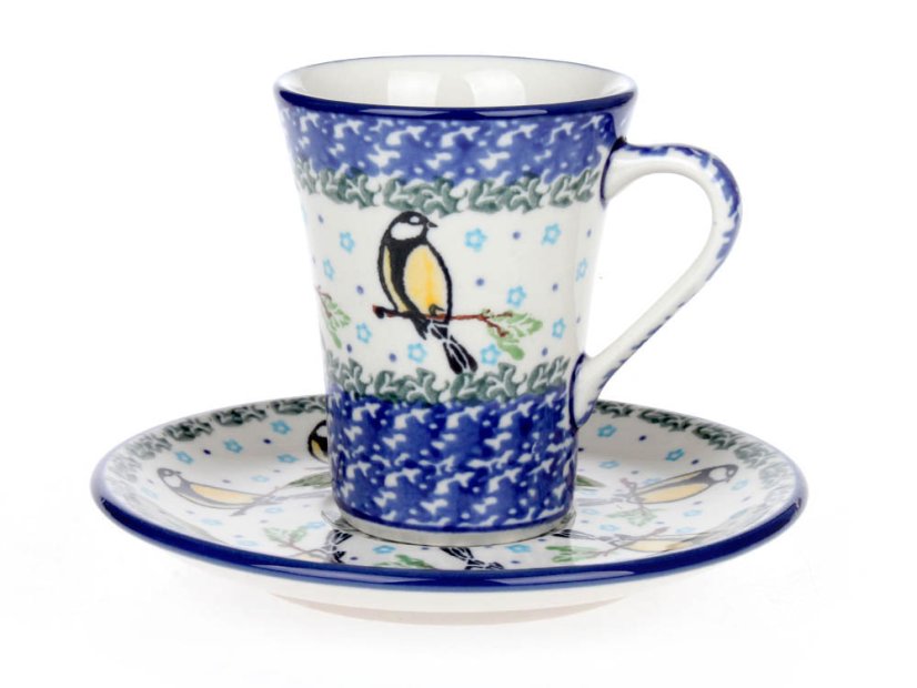 Cup with Saucer 0,13 l (4.3 oz)   Chickadees