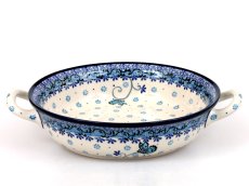 Round Baking Dish 25 cm (10")   Butterfly on Straw