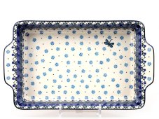 Auflaufform  mit Griffe 39 cm   Libelle II