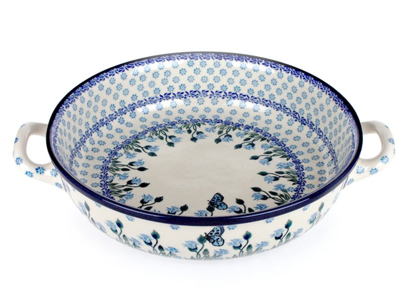 Round Baking Dish 27 cm (11")   Meadow Butterfly