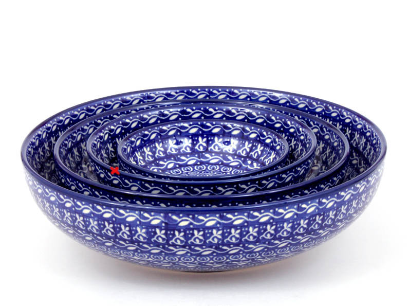 Low Bowl  17 cm (7")   Ocean Wawes
