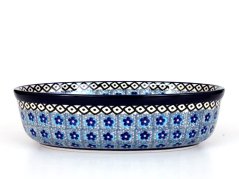 Oval Baking Dish 21 cm (8")   Forget-me-not