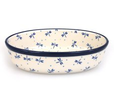 Auflaufform Oval 21 cm   Libellen