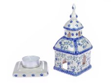 Kapelle Windlicht 15 cm   Romanze