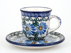 Mocca Cup with Saucer 0,06 l (2 oz)   Asters