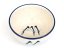 Bowl 14 cm (5")   Swallows UNIKAT