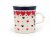 Mug Espresso 0,15 l (5 oz)   Red Hearts