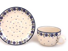Tasse mit Untertasse 0,2 l   Dämmerung