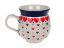 Bubble Mug 0,35 l (12 oz)   Red Hearts