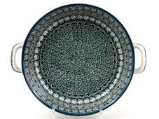 Round Baking Dish 31 cm (12") Aztec Sun green