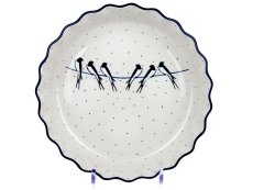 koláčová forma vyšší 28 cm   Vlaštovky  UNIKÁT