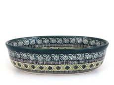 Auflaufform Oval 21 cm   Aztec Sonne grüne
