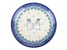 Dessert Plate 18 cm (7") Snowmen