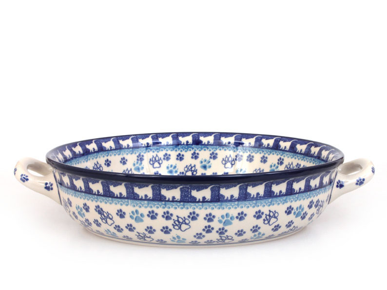 Round Baking Dish 31 cm (12")   Black Cat