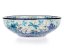 Low Bowl  17 cm (7")   Blue Summer UNIKAT