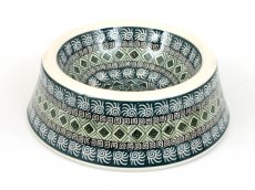 Pet Bowl for Dogs Aztec Sun green