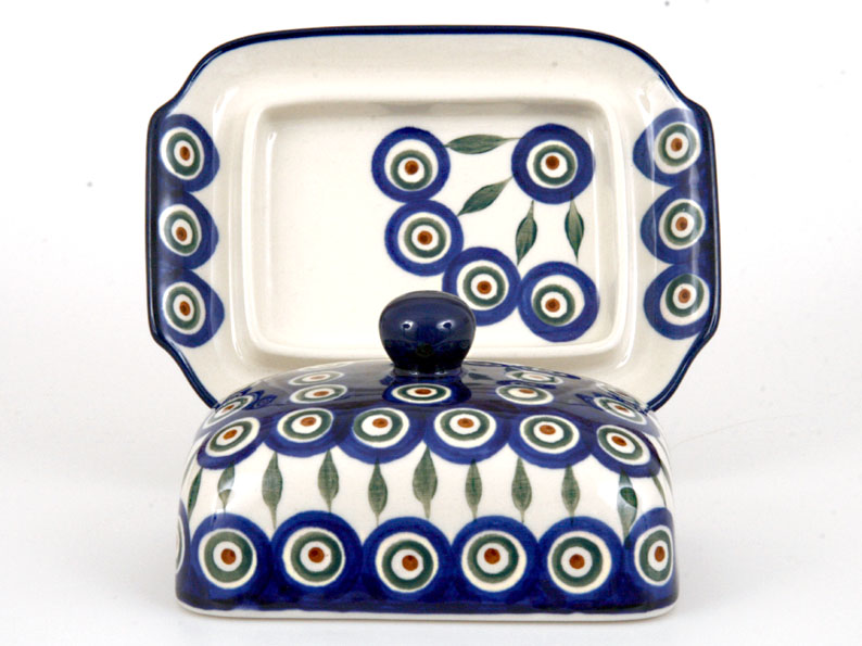 Butter Dish   Peacock