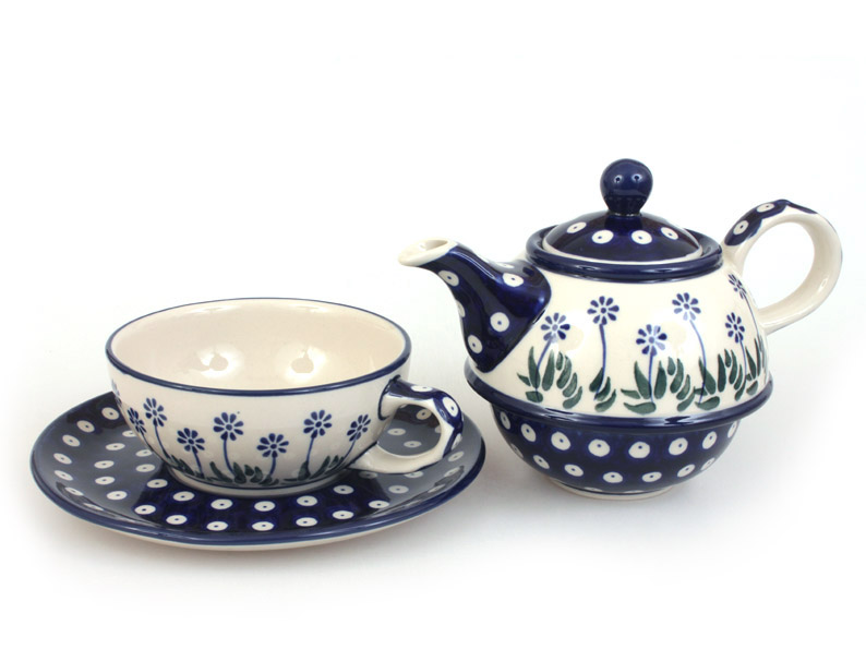 One-cup Teapot 0,6 l+0,25 l   Daisy