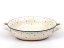 Round Baking Dish 25 cm (10")   Snow Flowers