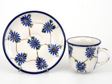Mocca Cup with Saucer 0,06 l (2 oz)   Lattice