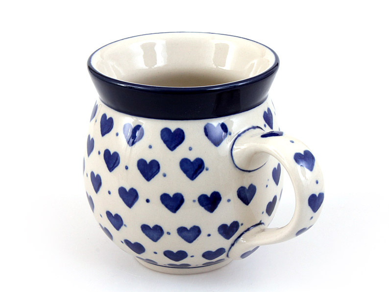 Bubble Mug 0,35 l (12 oz)   Blue Hearts