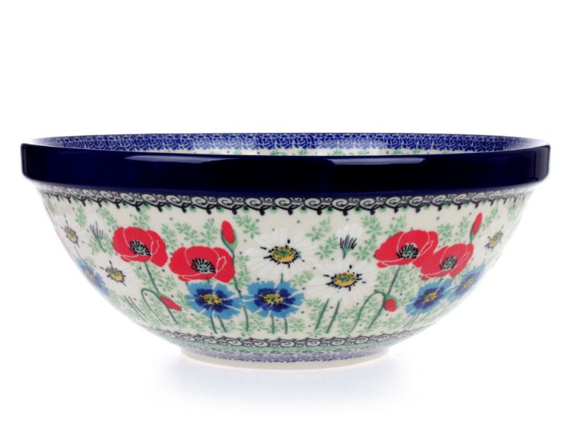 mísa KLASIK velká 27,5 cm   Letní kvítí  UNIKÁT